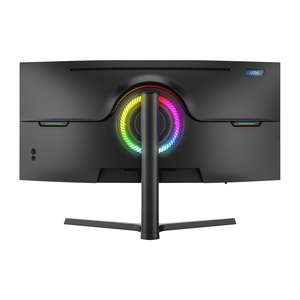 Monitor Curvo de 34 Pulgadas, Monitor de Escritorio <span class=keywords><strong>para</strong></span> Juegos, 3440*1440, 200Hz, <span class=keywords><strong>Pantalla</strong></span> VA <span class=keywords><strong>para</strong></span> <span class=keywords><strong>PC</strong></span>, <span class=keywords><strong>para</strong></span> Compras Corporativas, 1 Año de Garantía - Product Image 2