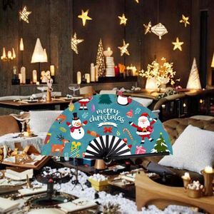 พัดไม้ไผ่พกพาขนาด 33 ซม. รุ่นใหม่ล่าสุด รับสกรีนโลโก้ ของขวัญคริสต์มาส ของที่ระลึกงานปาร์ตี้ หรือของตกแต่งงานฝีมือ - Product Image 5