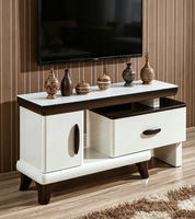 Ensemble de meubles TV modernes et tables basses en verre – Vente en gros