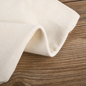 Bolsa de compras de lona personalizable de gran capacidad, bolsa de playa de lona de algodón de mano, varias protecciones ambientales - Product Image 5