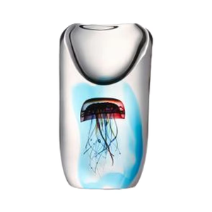 Vaso Artistico in Vetro di <span class=keywords><strong>Murano</strong></span> Soffiato a Mano con Medusa, Decorazione da Tavolo di Lusso, Idea Regalo - Product Image 1