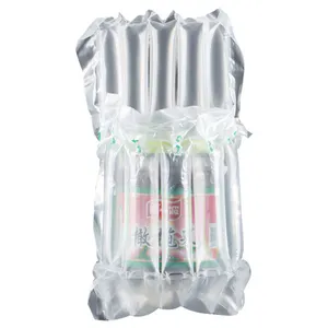 Custom Air Column Bag Protective Package Inflatable Wrapping Bubble Bag For Laptop Wine Packaging