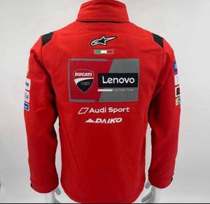 Nuevo Traje de Carreras F1 Transfronterizo <span class=keywords><strong>Mercedes</strong></span> - Chaqueta Bomber de Forro Polar con Cremallera de Manga Larga para Hombre, <span class=keywords><strong>Ropa</strong></span> de Calle de Invierno Cálida - Product Image 2