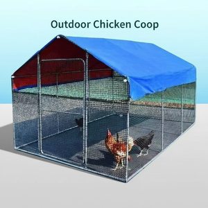 Grand enclos à poules <span class=keywords><strong>en</strong></span> métal pour extérieur, imperméable, style australien, clôture de pelouse, usage agricole - Product Image 3