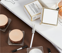 Logo privé OEM Gel pour les sourcils personnalisé de marque privée biologique à tenue extrêmement forte Savon pour les sourcils gel des sourcils