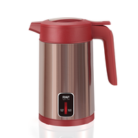 Bouilloire électrique RAF R.7329 1500W 2.0L, ébullition rapide, maintien au chaud 65°C, base rotative à 360°, intérieur sans BPA, pour la cuisine domestique et les usages quotidiens