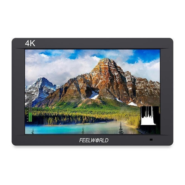 Portable 7 Inch IPS Screen 4K Camera DSLR Field Monitor 1920x1200 with Headphone Jack Speaker Output