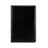 Carnet à couverture rigide en cuir lisse avec éponge PU, personnalisable, idéal pour la promotion, coffrets cadeaux