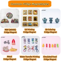 Vente flash Aimant de réfrigérateur en résine sur le thème du voyage en France, personnalisable, souvenir de monument, autocollant de réfrigérateur, décoration de la maison, cadeau