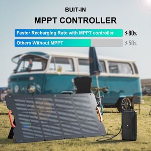Dung lượng cao 72000mAh pin ngoài trời trạm năng lượng mặt trời bảng điều khiển sạc 12V 24V cho cắm trại câu cá đi du lịch - Product Image 6
