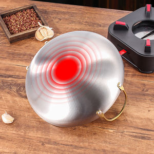 หม้อปรุงอาหารในครัวหม้อต้มก๋วยเตี๋ยวสแตนเลสอุปกรณ์ครัวเครื่องครัวหม้ออาหารทะเล - Product Image 5