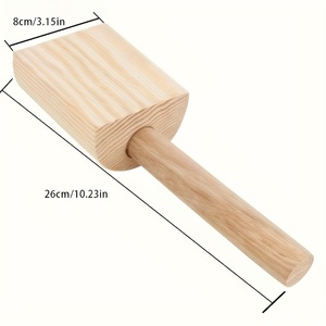 2025 mazzetto di legno non caricato Paddle in legno popolare fai da te strumenti industriali a mano per ceramica ceramica OEM supporto personalizzato - Product Image 5