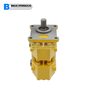 Pompe hydraulique à double engrenage 23B-60-11100 pour niveleuse GD621A-1 GD611A-1 GD605A-5 GD521A-1 GD623A-1 - Product Image 4