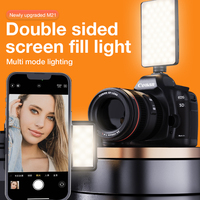 Mini lampe vidéo LED 3000mAh, 129 LED, batterie, intensité réglable, pour photographie, TikTok, YouTube, Vlog