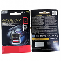 Carte SD originale Sam Disk Extreme Pro 64 Go C10 U3 V30 32 Go Carte mémoire 256 Go SDHC/UHS-1 128 Go Cartes mémoire flash TF pour appareil photo