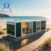 Cabane préfabriquée modulaire en acier ODM/OEM avec isolation phonique et thermique pour hôtel, maison préfabriquée