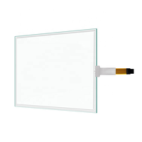 Pantalla táctil resistiva de 12,1 pulgadas Panel de pantalla táctil resistiva de 4 cables para computadoras portátiles con pantalla táctil