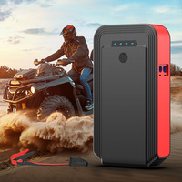 Démarreur portable 3-en-1 pour voiture, camion, moto, pompe à pneus, batterie externe 20000mAh, compresseur d'air 150psi, lumière LED, allume-cigare