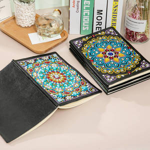 All'ingrosso Shinny A5 Notebook 5D taccuini di diamanti 50 fogli di cristallo speciale a forma di kit per scrivere diario regalo fatto a mano - Product Image 3