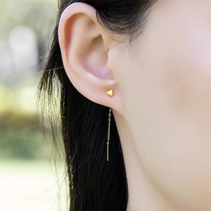 Pendientes <span class=keywords><strong>de</strong></span> <span class=keywords><strong>Oro</strong></span> <span class=keywords><strong>Puro</strong></span> AU750 <span class=keywords><strong>de</strong></span> 18K <span class=keywords><strong>de</strong></span> Lujo <span class=keywords><strong>para</strong></span> <span class=keywords><strong>Mujer</strong></span>, Novia, Compromiso, Boda, Joyería Fina - Product Image 6