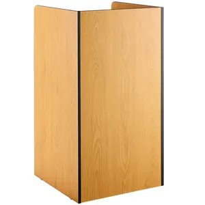 Fast Food Restaurant Used Wooden Trash Can Trash Cabinet In Stock For Sale