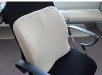 Coussin de soutien lombaire carré en mousse à mémoire de forme 2-en-1, double fonction, ergonomique, lavable en machine, soulagement des douleurs dorsales, utilisation en voiture