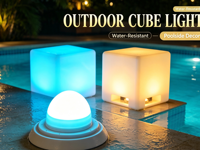 Kit d'éclairage LED pour collection de boules décoratives LED, batterie rechargeable, étanche