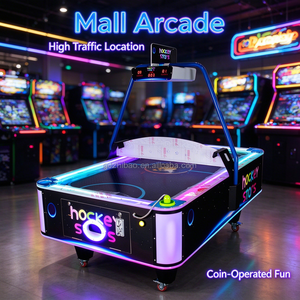 Tavolo <span class=keywords><strong>da</strong></span> Air Hockey Professionale con Pannello Segnapunti Digitale e Azione Rapida per Bar Sportivi e Lounge - Product Image 5