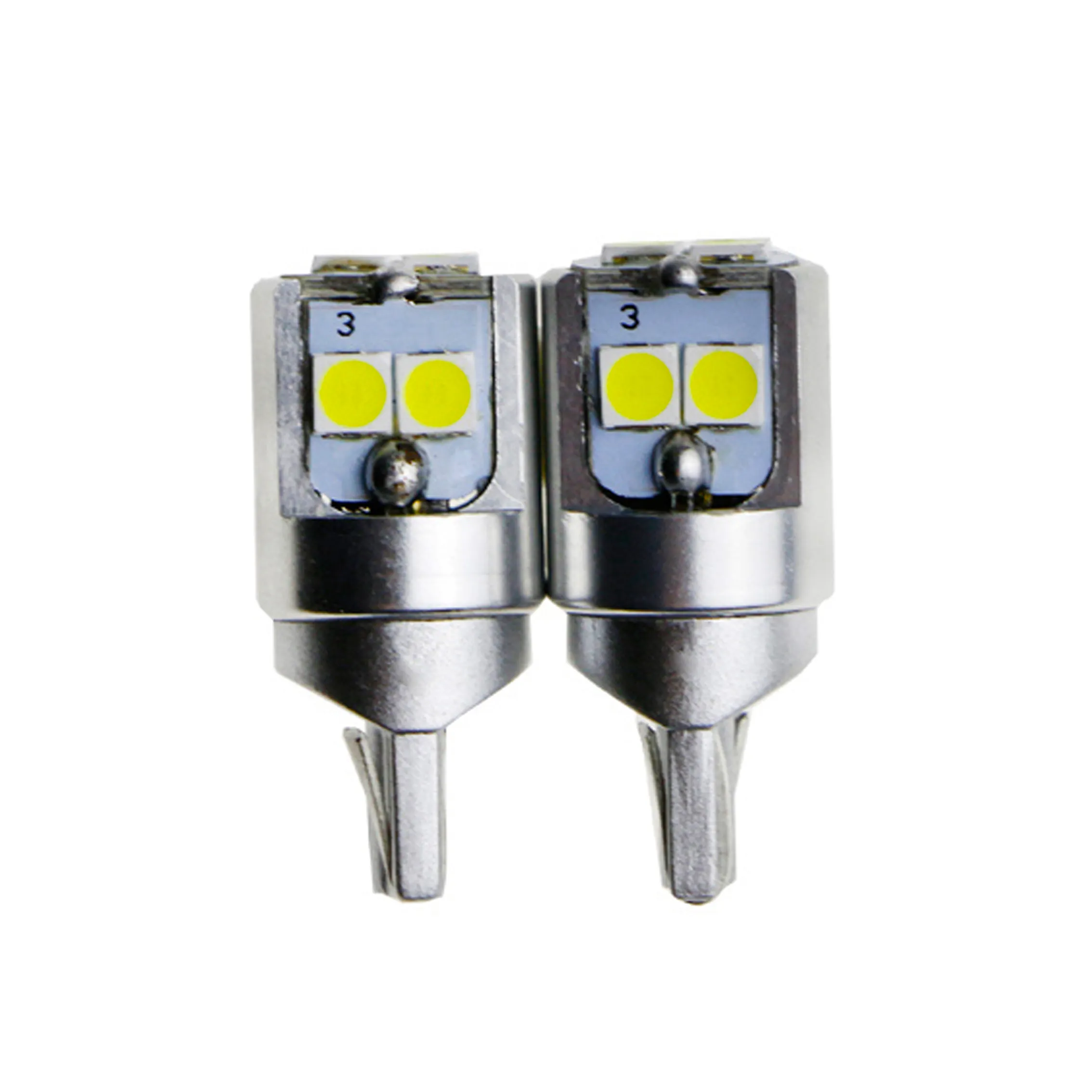 OEM Brightest Canbus 6000k 12v 18v 5w5 w5w t10 3030 6SMD Strobe car lights bulbs for cars t10 led Amber