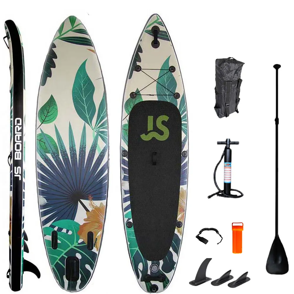 Bodyboard Inflatable Stand Up Paddle Surfing Board with Isup JS