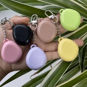 Hàn Quốc phong cách New mỹ phẩm bao bì Lip Balm trường hợp mini phong cách với gương Blush đẹp Keychain son môi du lịch xách tay trường hợp - Product Image 6