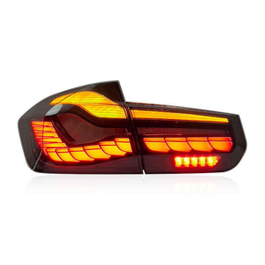 Accesorios para Automóviles SJC, Luces Traseras con Diseño de Escamas de Dragón para BMW Serie 3 F30 F35 2012-2018, Estilo GTS, Luces Traseras <span class=keywords><strong>LED</strong></span>, Plug and Play - Product Image 5
