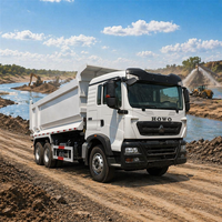 Восстановленный самосвал Howo NX 6x4, 430 л.с., двигатель Weichai, полный комплект запчастей для горнодобывающей и логистической техники