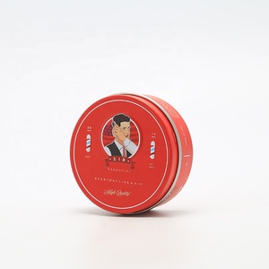 Al por mayor personalizado <span class=keywords><strong>en</strong></span> relieve de pelo pomada de contenedor de plástico con impreso oro de pelo pomada de <span class=keywords><strong>estaño</strong></span> - Product Image 6