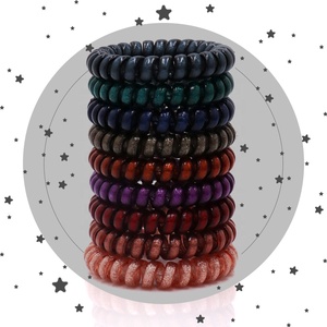 Coleteros <span class=keywords><strong>de</strong></span> cable <span class=keywords><strong>de</strong></span> teléfono <span class=keywords><strong>de</strong></span> arcoíris, 5,5 cm, soporte <span class=keywords><strong>de</strong></span> poni, lazos <span class=keywords><strong>de</strong></span> cabello <span class=keywords><strong>de</strong></span> bobina elástica <span class=keywords><strong>para</strong></span> distribuidor, venta al por mayor - Product Image 6
