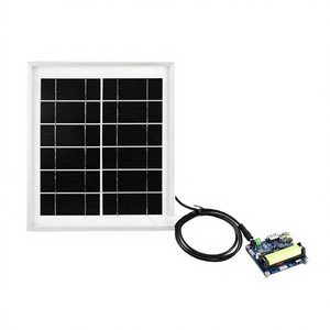 Small N-Type IBC Monocrystalline 20% Efficiency Glass <b>Solar</b> Power Panel 5W CCTV Monitoring <b>Camera</b> Sunfield SFED-G5M 12-Year - Product Image 1