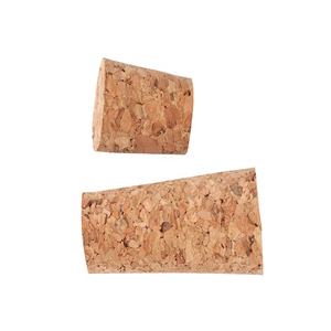 Bouchons de liège coniques agglomérés, bouchons de liège naturels coniques, bouchons de liège en bois pour bouteilles de vin, remplacement - Product Image 1