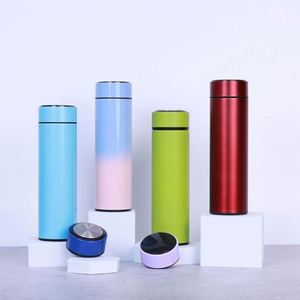 Hot Sale Factory Custom Cold Insulation Cup Cheap <b>Smart</b> Water Bottle with LOGO LED Drink Temperature Display Tumbler Cups - Product Image 1