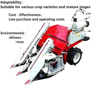 2025 nuevo AG Diesel Mini máquina cosechadora y empacadora de arroz hierba arroz trigo arroz <span class=keywords><strong>Highland</strong></span> cebada automática cosechadora - Product Image 2