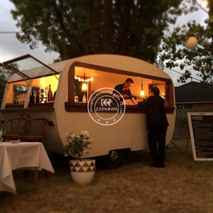 Chariot de restauration rapide mobile entièrement équipé pour petites entreprises 2025, chariot à crêpes, camion de restauration avec extension, remorque de restauration - Product Image 6