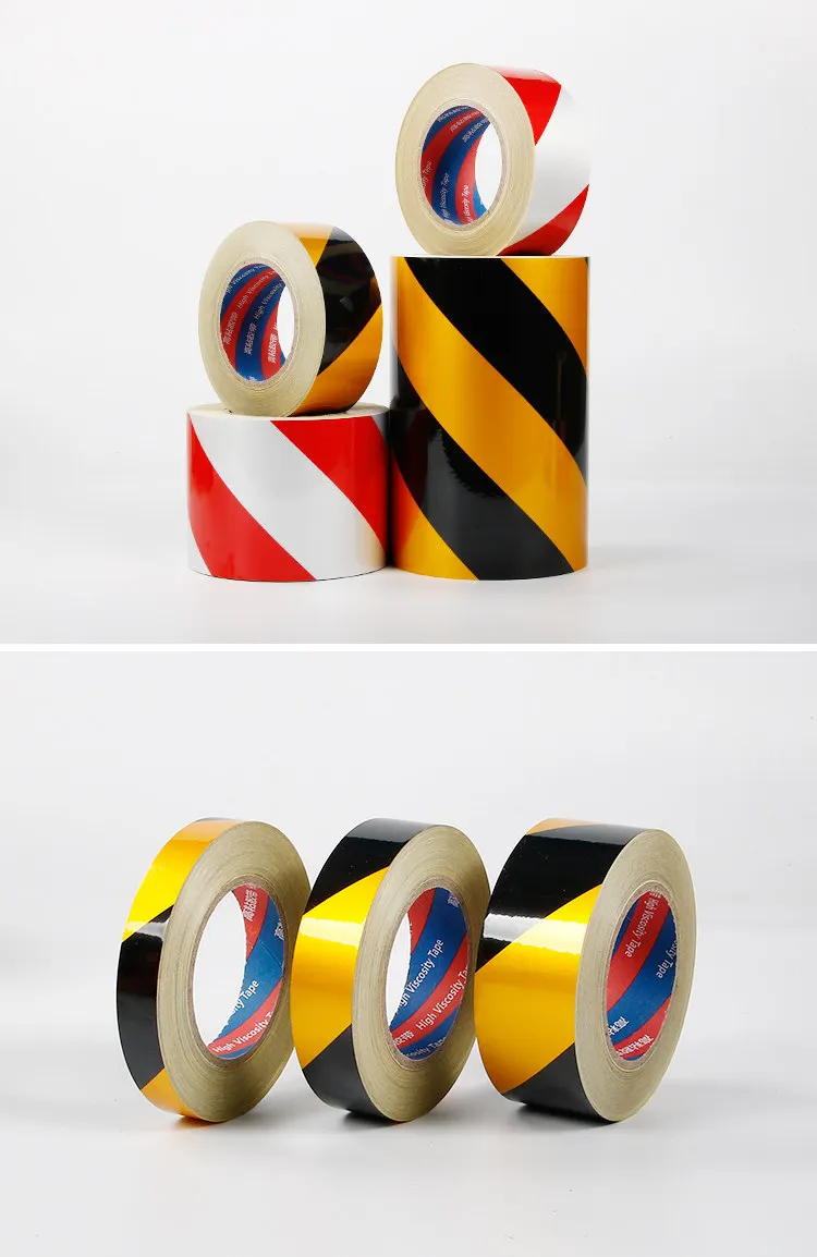 Yellow & Black Straight Pattern 50cm50m