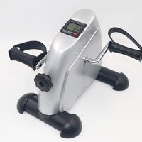 Mini-pédalier portable antidérapant de haute qualité pour la remise en forme à domicile, la rééducation, l'exercice cardio et l'amélioration de la flexibilité