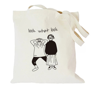 Sac fourre-tout réutilisable écologique en toile de coton avec logo personnalisé imprimé - Product Image 2