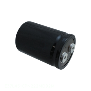 Original CAP ALUM 2200UF 20% 450V <b>SCREW</b> 2200 uF E37L451CPN222MD92M Chassis Mount Capacitor - Product Image 1