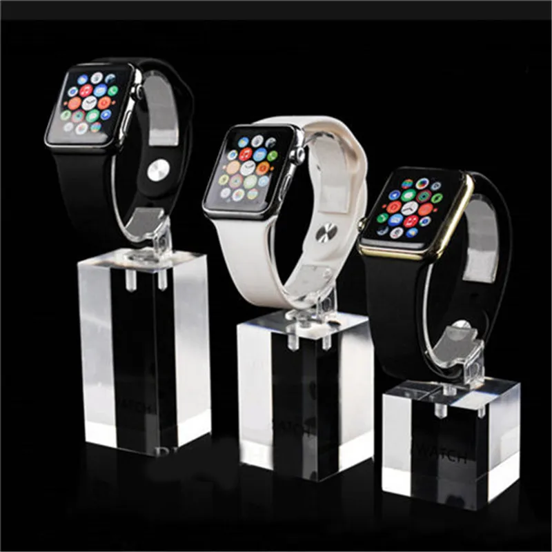 Factory wholesale casio acrylic watch plexiglass display case watches unit with best price