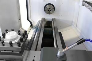 Luzhong cak6150b mới 220V <span class=keywords><strong>CNC</strong></span> máy tiện ngang 4 hàm <span class=keywords><strong>Chuck</strong></span> GSK hệ thống điều khiển cấu trúc giường phẳng cho nhiệm vụ ánh sáng 220V <span class=keywords><strong>CNC</strong></span> - Product Image 6