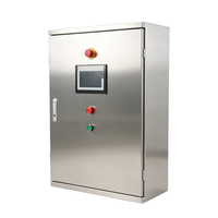Gabinete de Panel de Control PLC para Proyectos de Tratamiento de Aguas Residuales con Programación y Montaje de Bombas de Motor IP66 Rentables