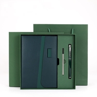 Kit Cadeau d'Affaires Premium : Carnet de Notes et Stylo à Bille Personnalisés pour Souvenir d'Entreprise