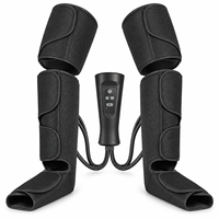 Nouvel appareil de massage des pieds et des mollets pour soulager la douleur et les varices, avec chaleur et compression pour améliorer la circulation