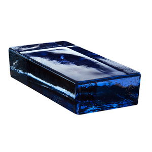 200x100x50mm 단단한 던지기 유리제 벽돌 - Product Image 2